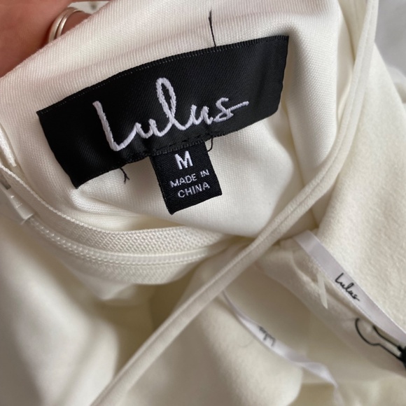 Lulus lovin you white pearl maxi dress - Picture 9 of 9